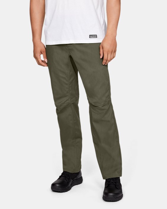 Men's UA Enduro Pants, Green, pdpMainDesktop image number 0